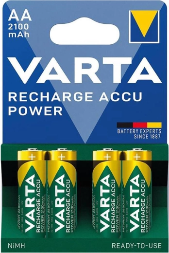 dobíjecí AA baterie 2100 mAh Varta (4 ks)