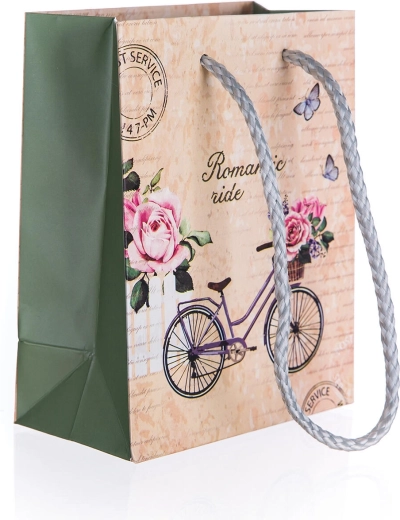 Dárková taška Romantic Ride S 11 × 14 × 6 cm