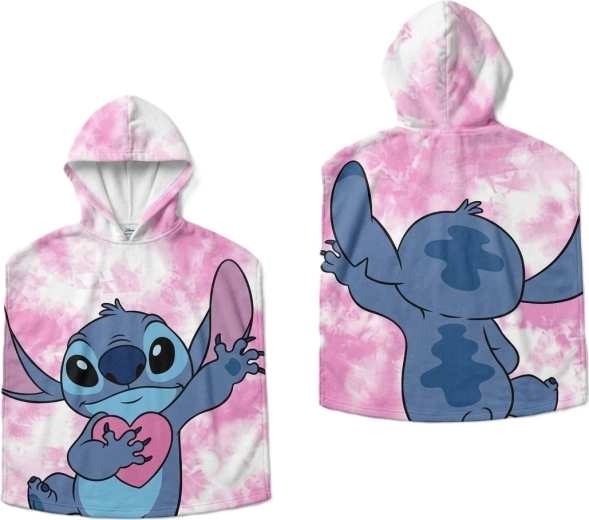 Dětské pončo s kapucí Disney Lilo a Stitch