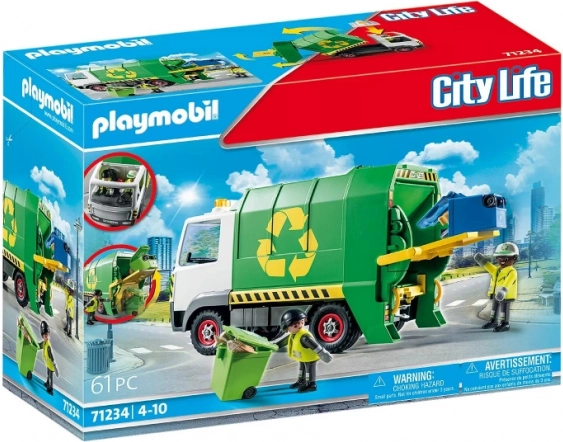 Playmobil City Action recyklační vůz