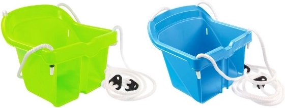 Houpačka pro nejmenší pastelově modrá MOCHTOYS