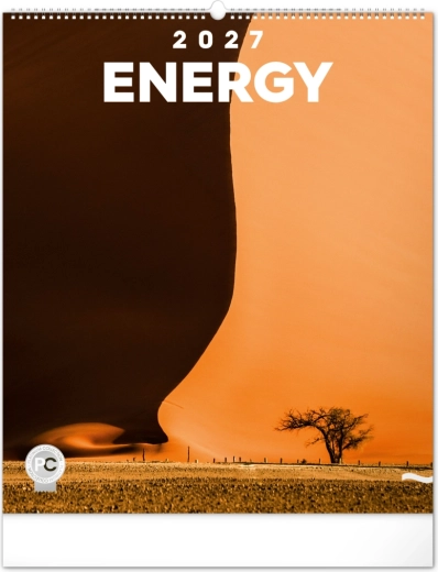 Nástěnný kalendář Energie 2027, 48 × 56 cm