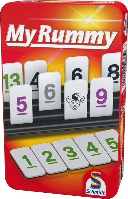 Stolní hra MyRummy v plechové krabičce