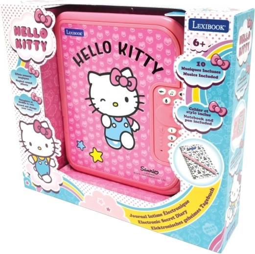 Lexibook elektronický tajný deník Hello Kitty