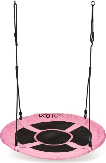 Zahradní hnízdové houpačka 100 cm, růžová ECOTOYS