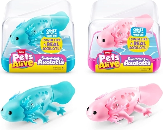 ZURU Pets Alive plovoucí aksolotl