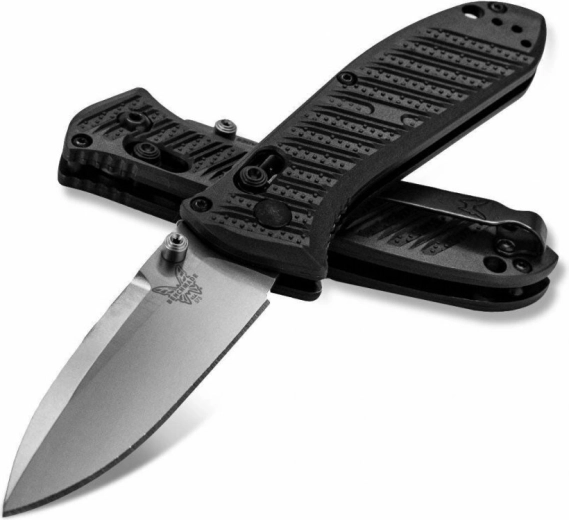Benchmade mini presidio ii satin taktický zavírací nůž