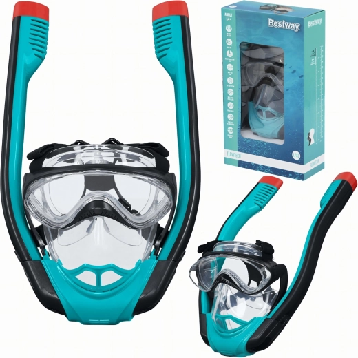 Celoobličejová šnorchlovací maska Bestway L/XL