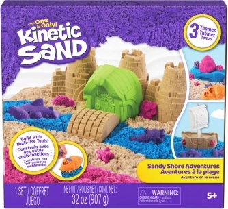 Kinetic Sand sada písčitá pláž
