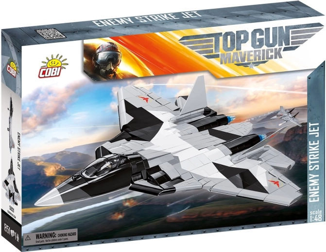 Cobi Top Gun: Maverick nepřátelská stíhačka Su-57 Felon 1:48