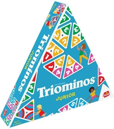 Goliath Triominos Junior – dětská hra s čísly a barvami