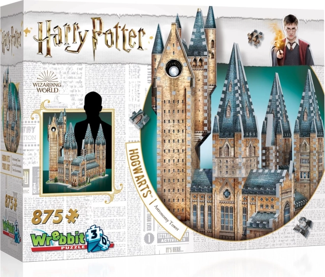 3D puzzle Harry Potter Bradavice: astronomická věž 875 dílků