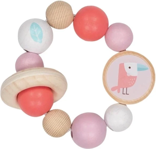 Goki hračka do ruky s ptáčkem