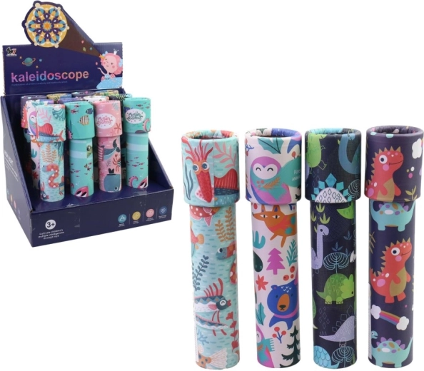 Kaleidoskop pro děti – barevný plastový kaleidoskop
