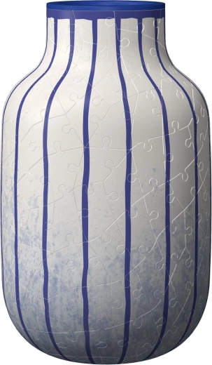 Moderní váza Blue line – 3D puzzle