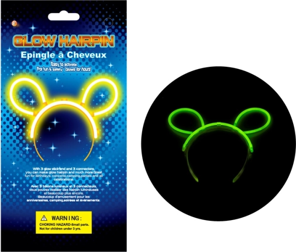 Svítící čelenka s LED světly pro párty a oslavy