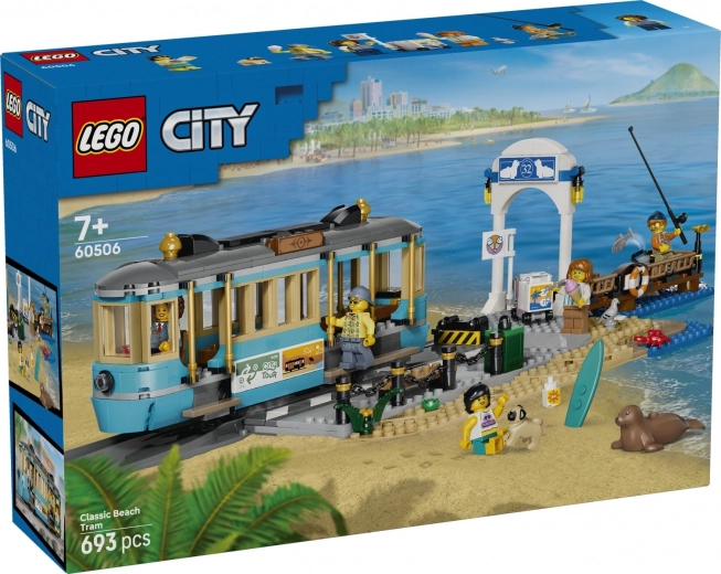 LEGO City klasická plážová tramvaj