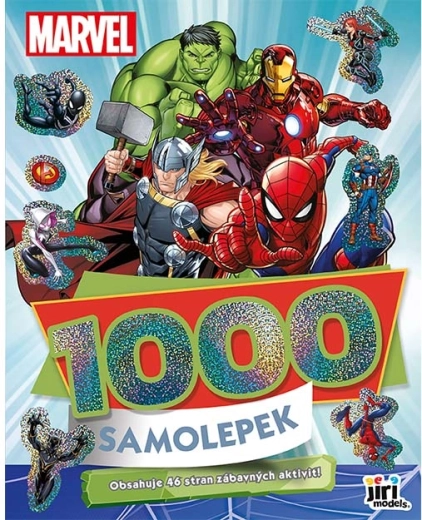 Marvel 1000 samolepek s aktivitami