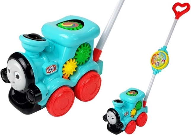 Pohybový vláček s rukojetí a zvuky