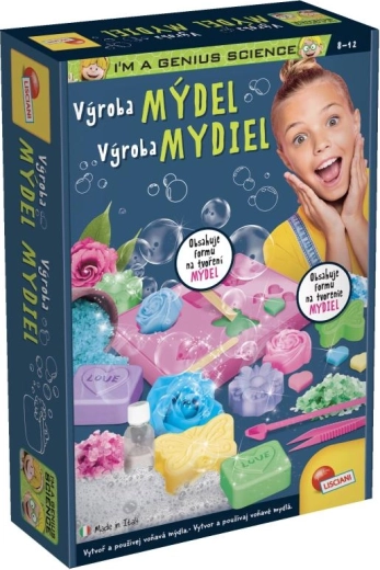 Výroba mýdel – květy, kreativní sada