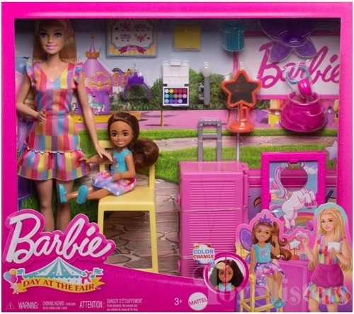 Barbie Chelsea den na jarmarku se změnou barvy