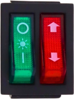 Tlačítkový přepínač pro akumulátorové vozítko GTS1199