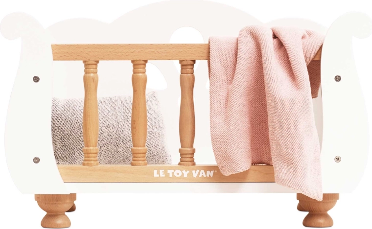 Dřevěná postýlka pro panenky Le Toy Van