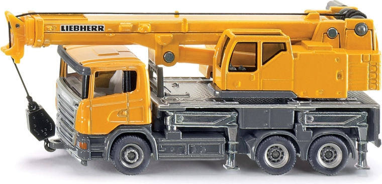 Siku Super teleskopický jeřáb Scania 1:87