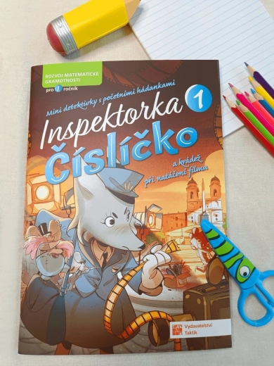 Inspektorka Číslíčko 1 pro žáky 1. tříd