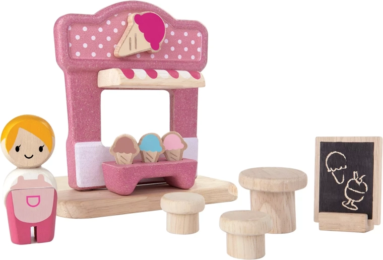 Plan Toys stánek se zmrzlinou