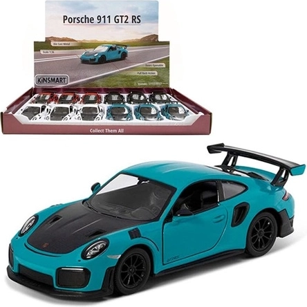 Kovový model Porsche 911 GT2 RS na zpětný chod - 1 kus