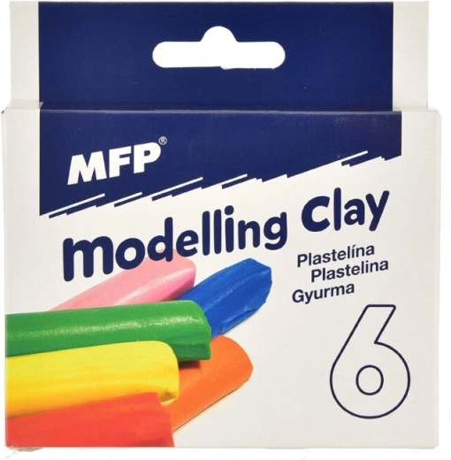 Modelovací hmota 6 ks (6×100 g)