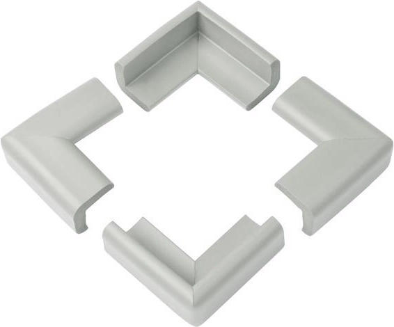 BabyOno ochrana rohů, 4 ks, šedá