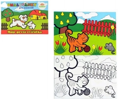 Omalovánky Moje první zvířátka