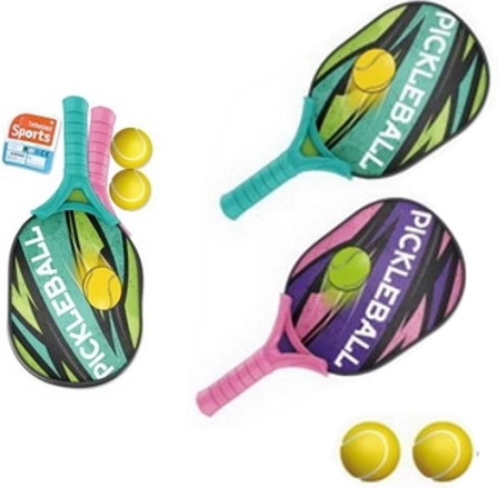 Sada pálek na pickleball s míčky