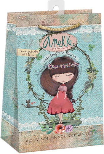 Dárková papírová taška Argus Anekke 10 × 16 × 6 cm - 1 kus