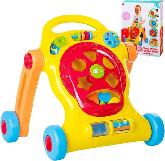 PlayGo chůdítko pro první krůčky s vkládačkou tvarů