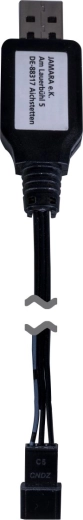 USB nabíjecí kabel pro bagr JCB 1:26 2,4 GHz Demolition-Set