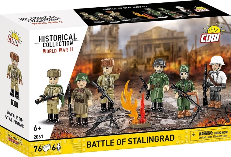 COBI Historická kolekce WWII – Bitva o Stalingrad, 76 dílků