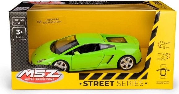 MSZ Lamborghini Gallardo LP560-4 1:24 zelený model auta