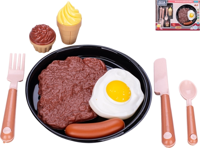 Dětská jídelní sada s talířkem 9 ks