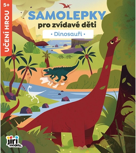 Samolepky pro zvídavé děti dinosauři