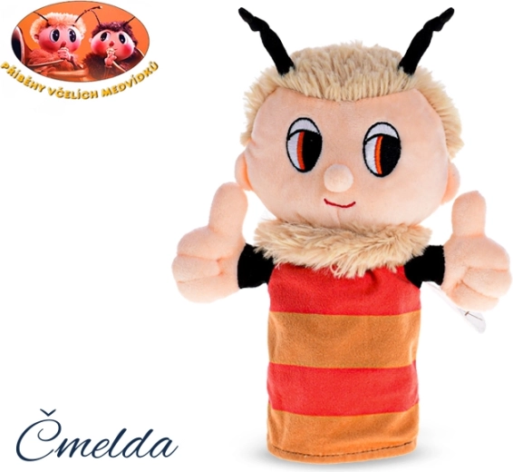 Plyšový maňásek Čmelda – Příběhy včelích medvídků, 24 cm