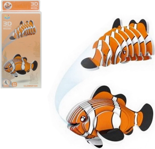 3D puzzle rybka Nemo