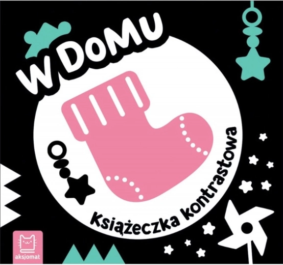 Kontrastní knížka pro miminka – Doma