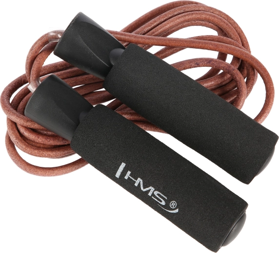 Kožené švihadlo HMS s ložisky a pěnovými rukojeťmi