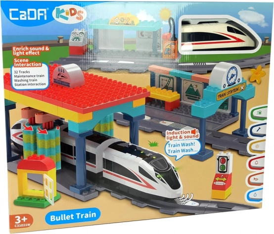 Stavebnice vlaková stanice CADA 108 dílků