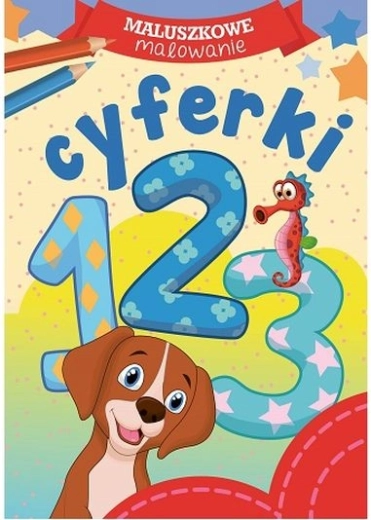 Maluszkowe malowanie – Cyferky