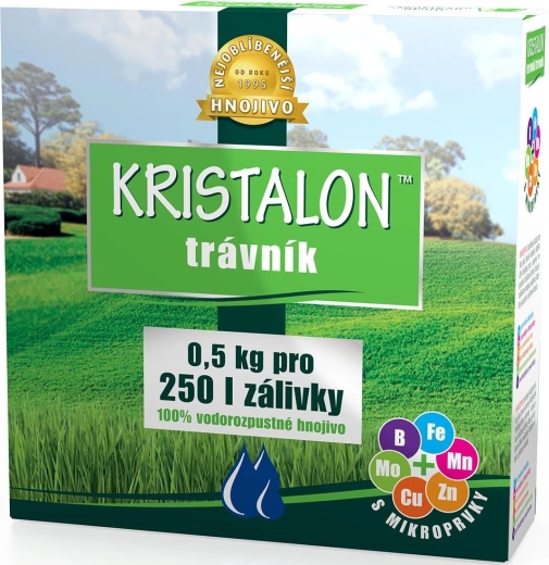 Kristalon hnojivo na trávník 0,5 kg