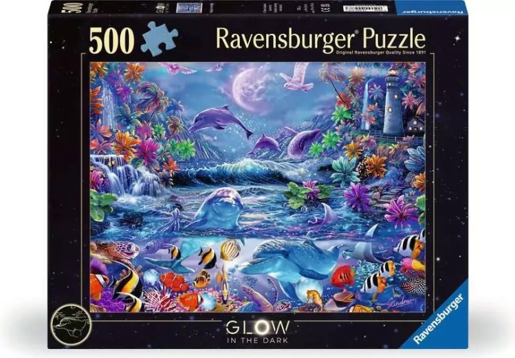 Ravensburger svítící puzzle Kouzlo měsíčního svitu 500 dílků